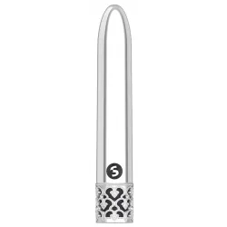 Royal Gems Mini Vibro Shiny 11cm Argenté